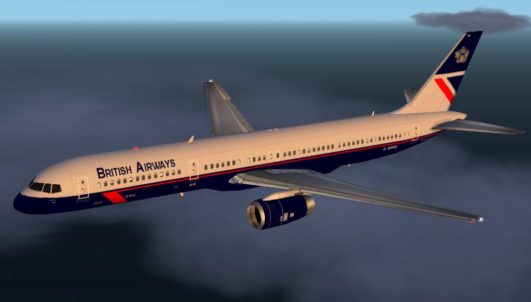 Fs2002 British Airways Landor Boeing 757-200 By David Evans