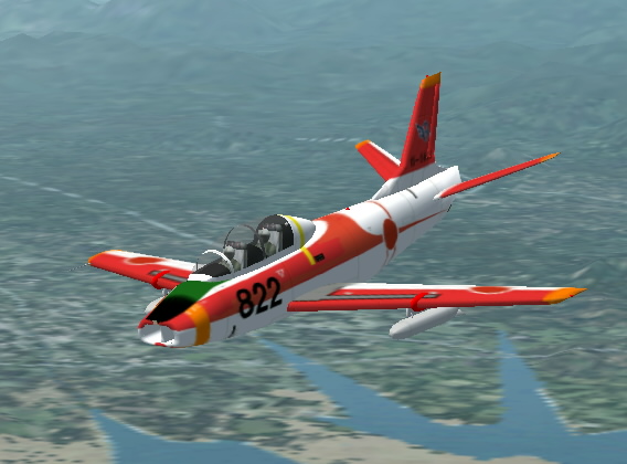 Fs2002 Jasdf T-1A Jet Trainer
