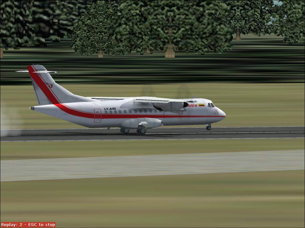 Fs2002 Atr 42-300 Air Lithuania