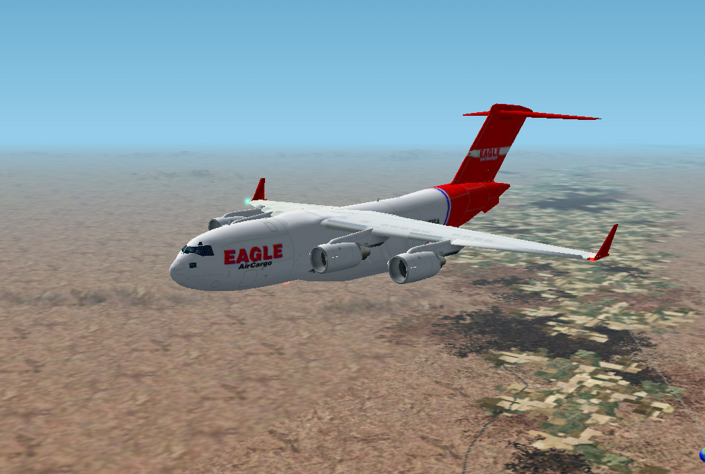 Fs2002 Eagle Air Charter Boeing/Md C-17