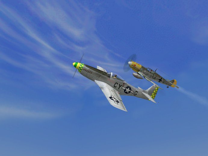 Cfs3 This P-51D Is From The 55Th Fighter Group