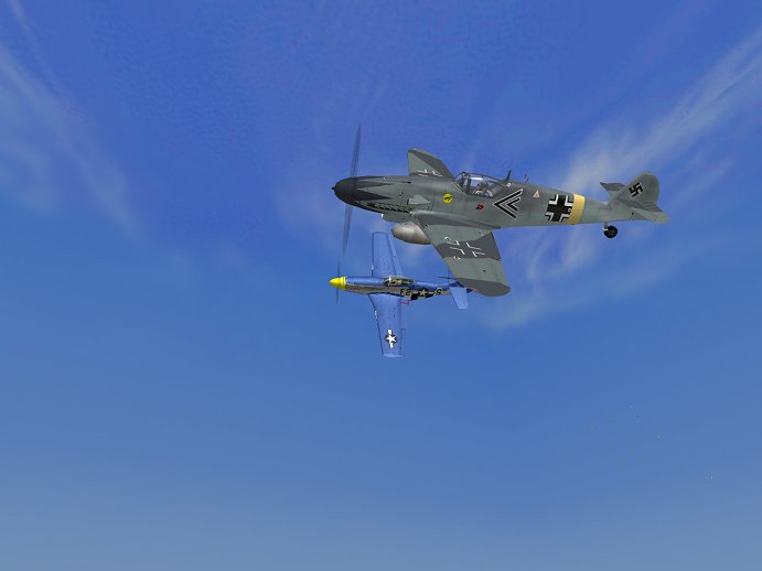 Cfs3 This P-51D Is From The 375Th Fighter Squadron, 361St Fighter Group, 8Th Air Force