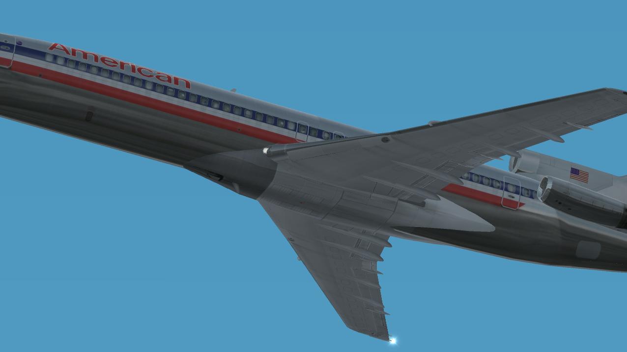 [Texture] Fs2002 Boeing 727-200 American (2000) Cf This Is An American 727-200 Circa 2000