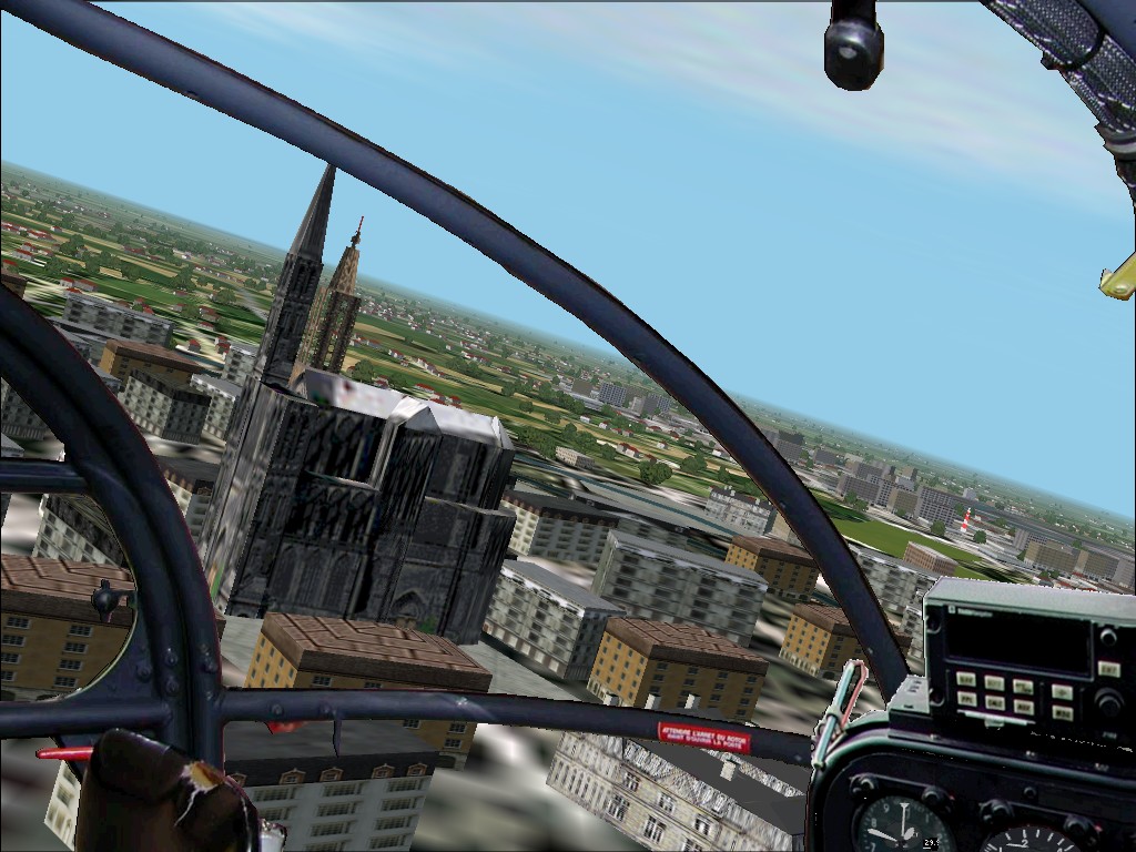 Fs2002 Panel For Aerospatiale Sa316B Alouette Iii Sécurité Civile Peter Salzgebers Origina