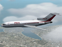 Fs2002 Captain Sim 727-100 Psa Repaint