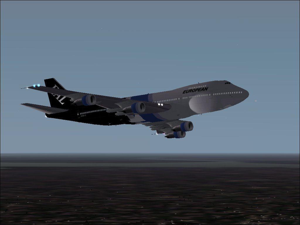 Project Open Sky Boeing 747-200 Paint Kit Repainted By Stephen Mahony 747 Classic Operatio