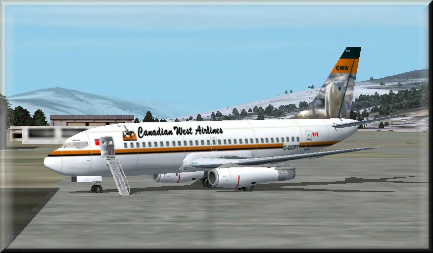 Air Canada Boeing 737-217/Adv For Fs2002 The Most Realistic 737-200 Ever Made For Msfs2002