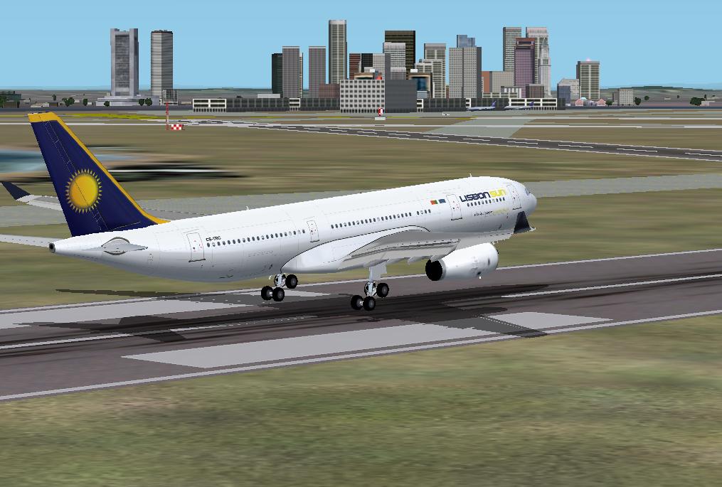Fs2002 Lisbon Sun Airbus A330-200 Powered By Rr Engines