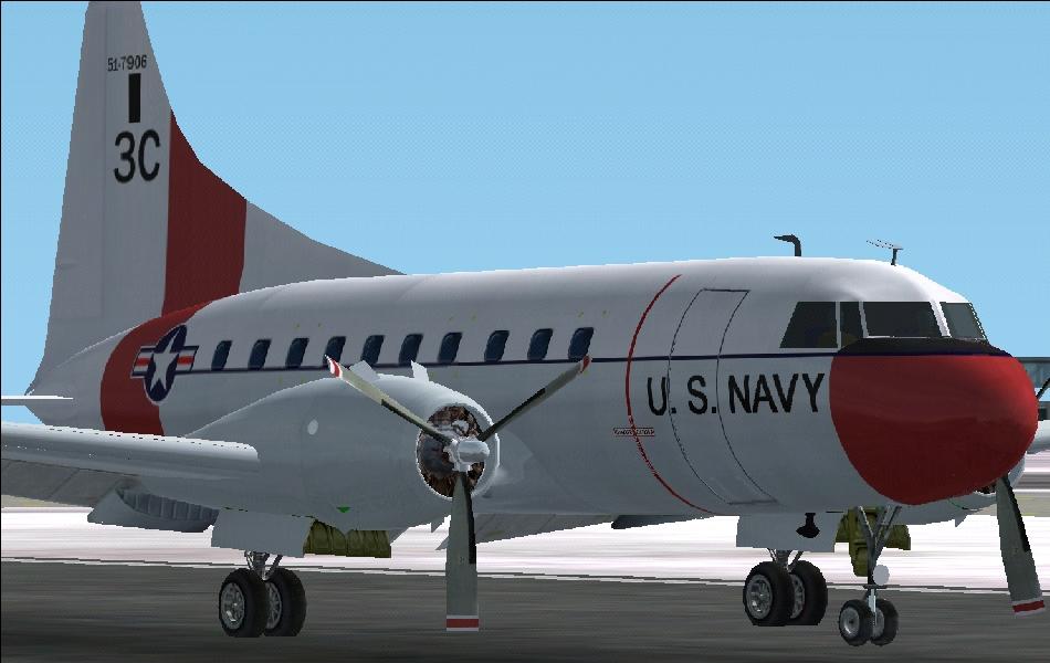 Fs2002 Navy T-29 Textures