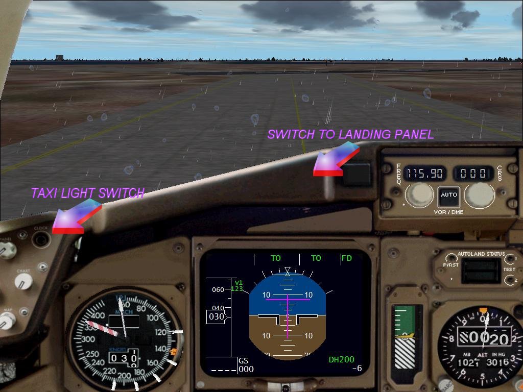 Taxi Light Switch For Fs2K2