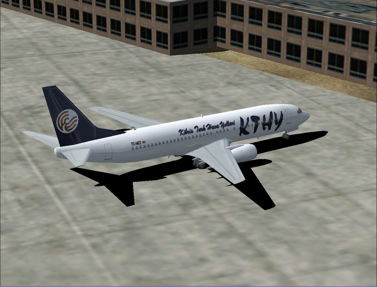 Tsutomu Urakawas Boeing 737-800 In Kibris Turkish Airlines Livery, Registration #Tc-Mzz; A