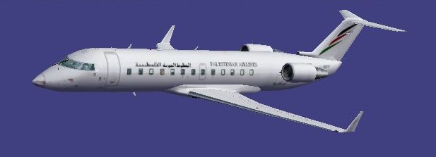 Fs2002 Crj-200Lr Palestinian Virtual Airlines This Is Based On A Real Palestinian Airlines