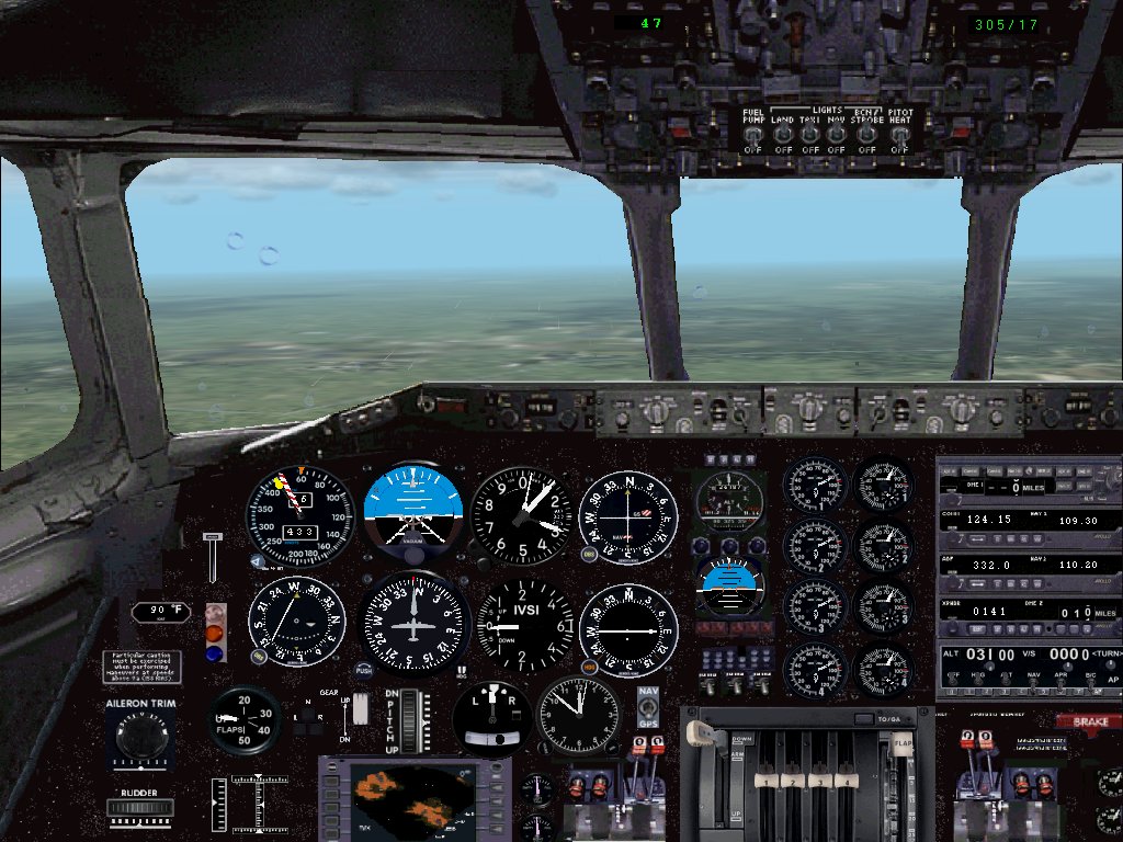 Fs 2002 Douglas Dc-8-61 Val-U-Prop Plane And Panel By James Underwood From The Original Wo — 1
