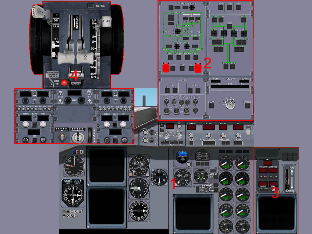 Airbus 310-300 Panel — 1