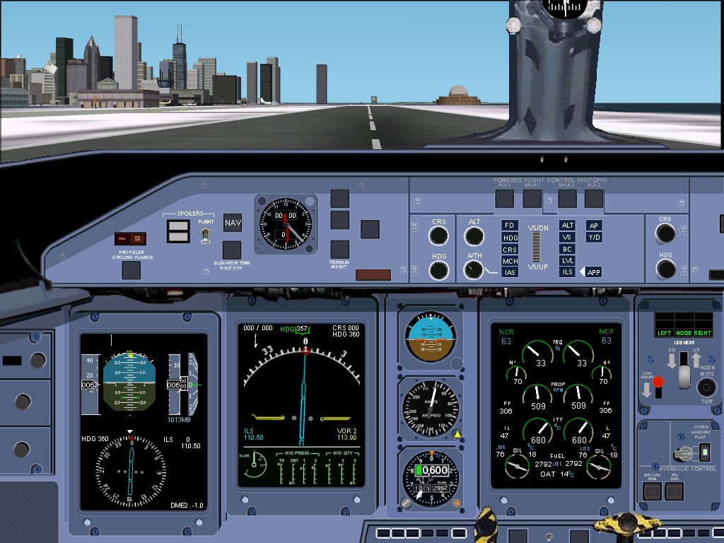 Dash 8-400 Panel Version 2 For Fs 2002 This Panel Was Designed Based On Actual Dash 8-400