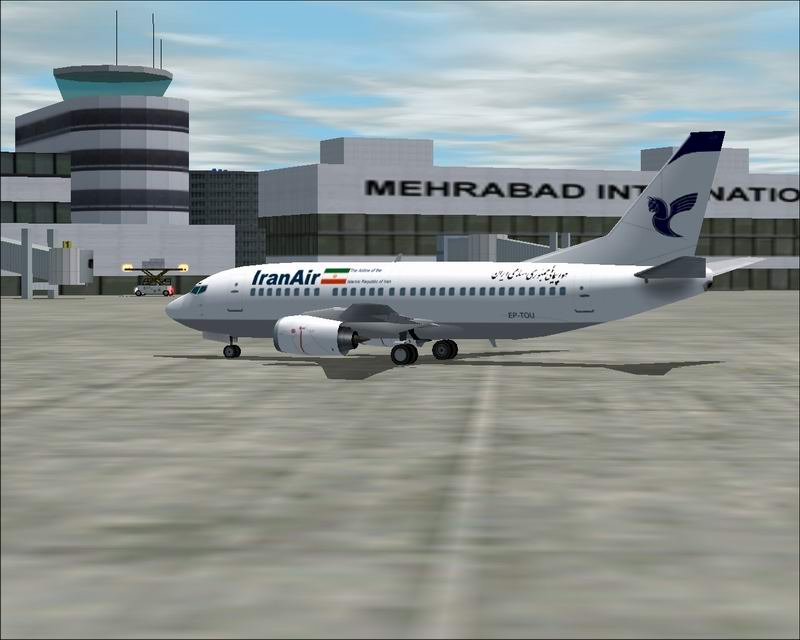 Iran Air Boeing 737-500.This Aircraft Was Designed Specifically For Use As An Ai Aircraft