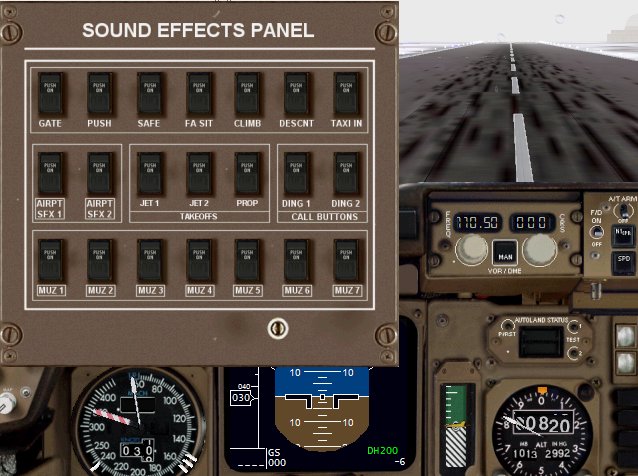 Fs2002 Primo Collection 757-200 United Sfx Panel Part 3 Of 3 (Optional)