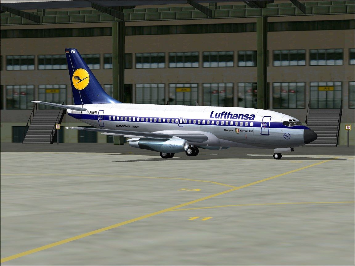 Fs2002 Lufthansa Oc B737-200