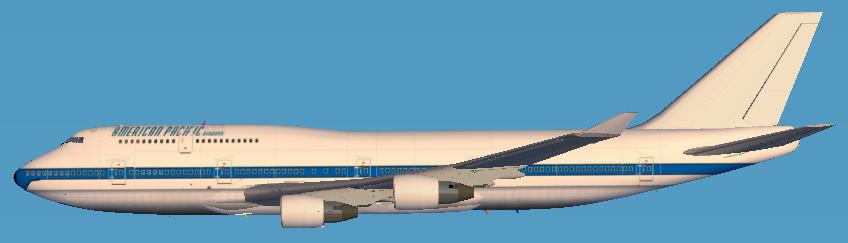 Boeing 747-400 American Pacific For Fs2002 Exclusively Version 2.0By Michael Pietzsch