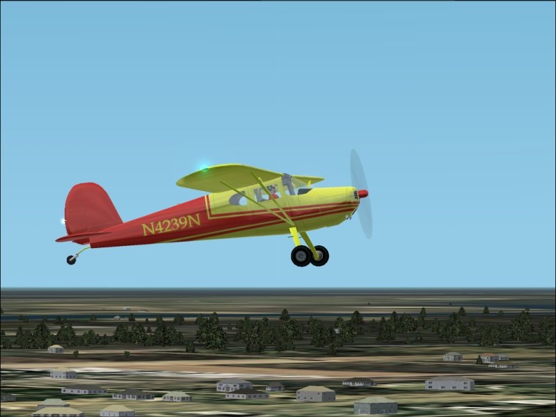This Is A Textures Repaint Of The Wonderful Cessna 120/140 By Brian Gladden And Exclusivel