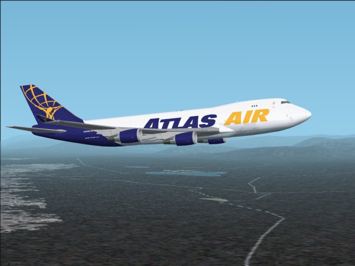 Project Opensky Boeing 747-400 Freighter For Fs2002 Exclusively Asiana Airlines Repainted