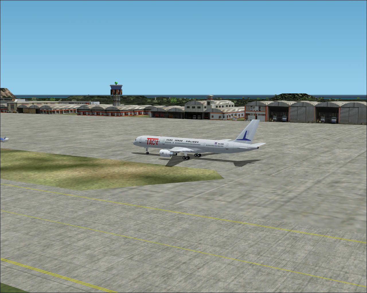 Aeroporto Intl Amilcar Cabral Cape Verde Scenery For Fs2002 Sal The Most Dry And Arid Of T