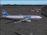 Vasp Airbus A300-600 - Model By Fspainters Work Textures Repaint By Mike Tevion Textures E