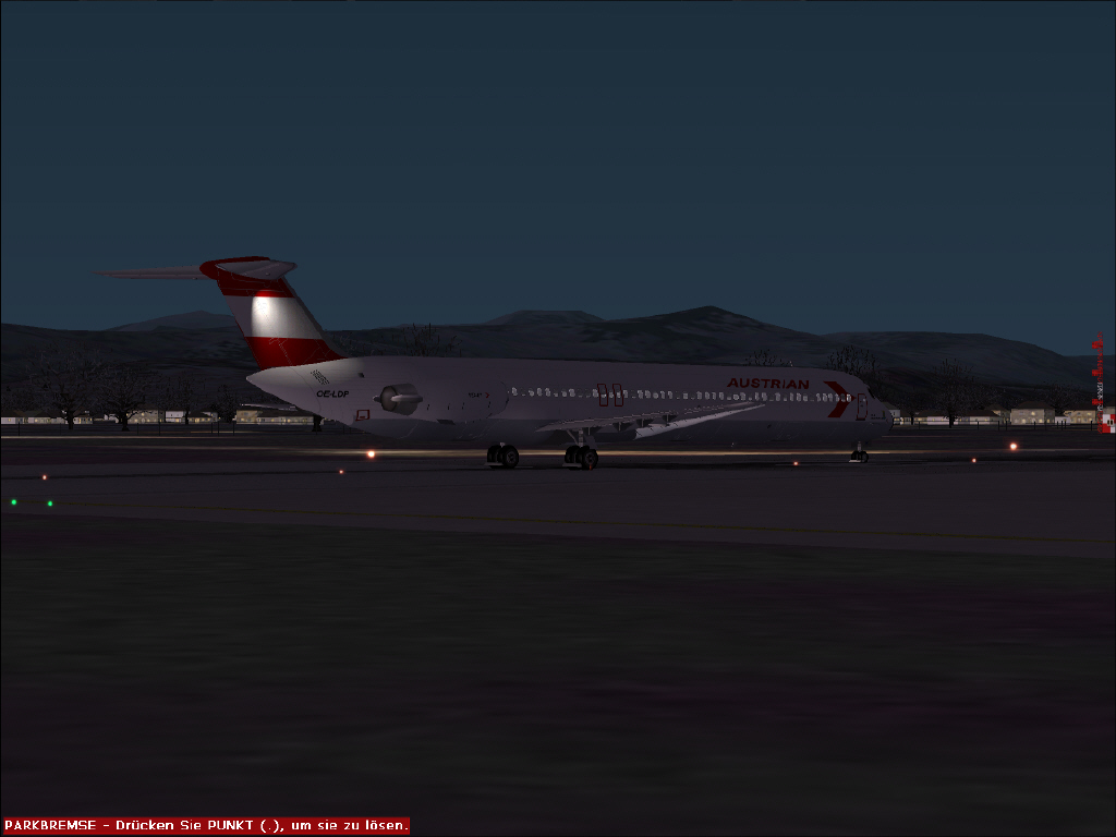 Flightfx / Stewart-Global Aircraft Mcdonnell Douglas Md80 Austrian Airlines Old Colours Oe