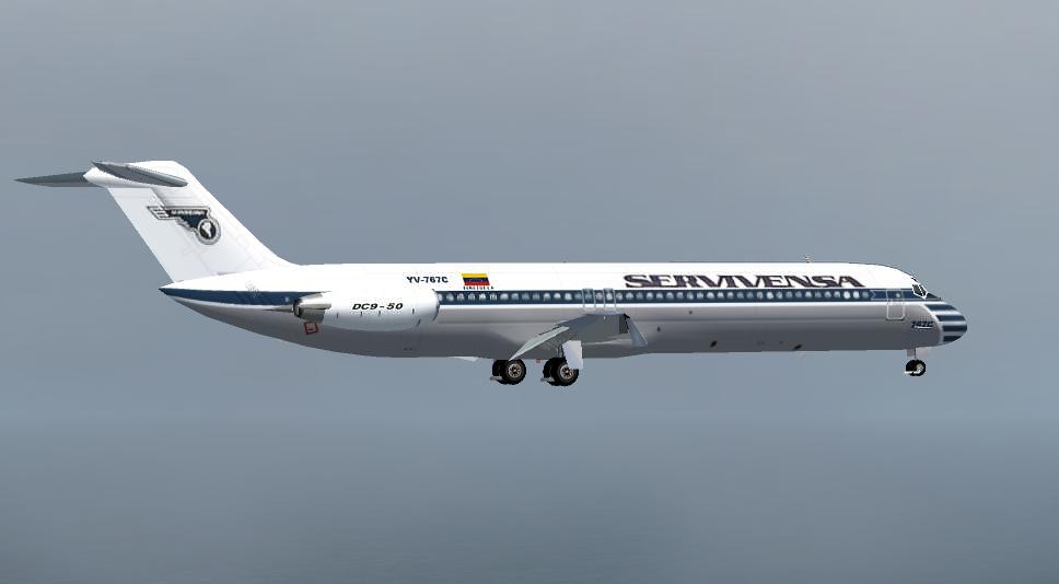 Fs2002 Aeropostal Dc9-50