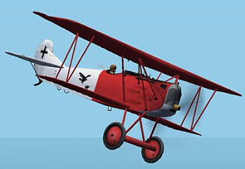 Fokker Dsvii For Cfs2 By Stuart Green This Package Includes 2 Colour Schemes Model Include