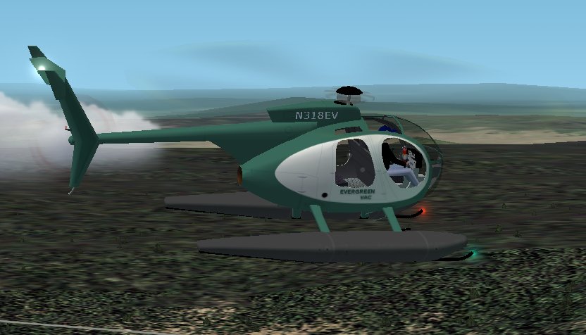 Fs2002 Hughes 500D Amphibian Added Versatility To One Of The Worlds Most Popular Light Tur