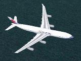 Airbus A340-300 In China Airlines Livery, Repainted In 32-Bit Textures — 1