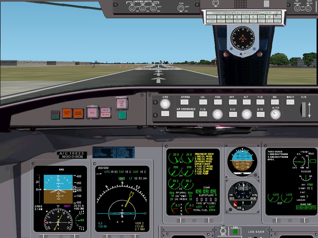 Canadair Regional Jet Panel Version 2 For Fs 2002 This Panel Was Designed Based On Actual