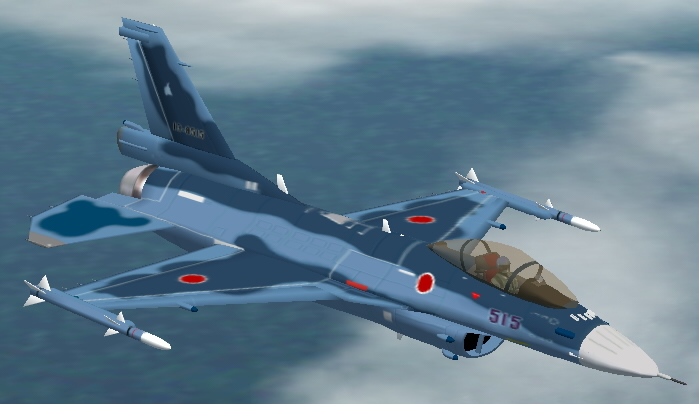 Fs2002 Jasdf Mitsubishi F-2A/Xf-2