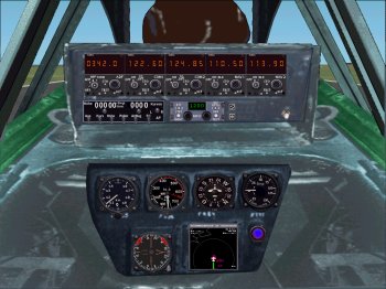 Fs 2002 Pro Me 262B1-U Nightfighter Panel This Panel Is Done For The Twoseater Nightfighte