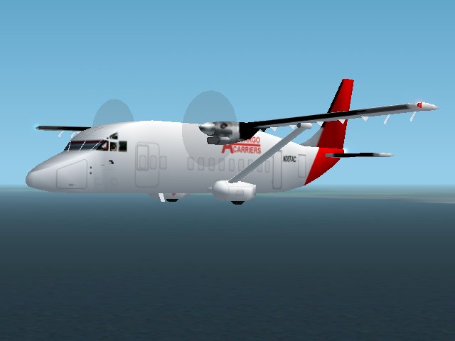 Fs2002 Std / Pro Shorts Sd3-60-300 Twin Turboprop Full Panel Package