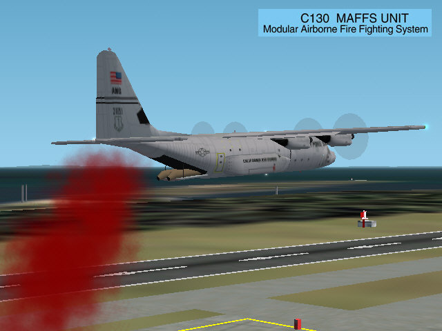 Fs2002 Asha Lockheed C-130E Maffs Hercules Modular Airborne Fire Fighting System Equipped