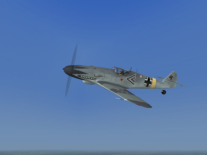This Is A Representation Of Another Of Erick Hartmanns Bf 109G