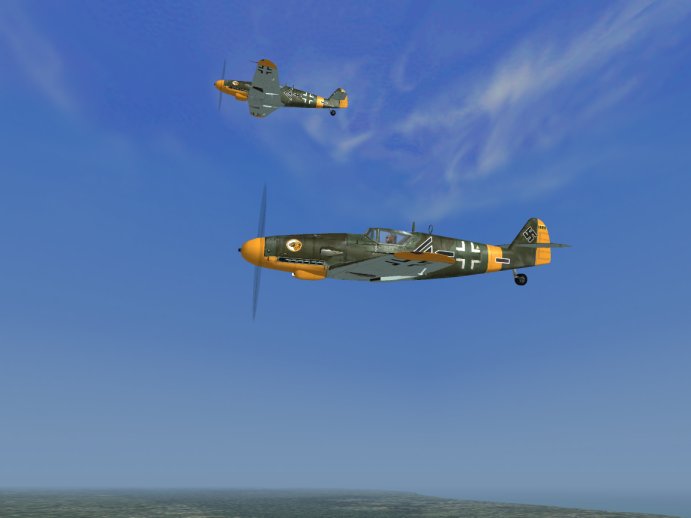 This Is A Bf 109G_10 In The Colors Of Werner Molders As Kommandore, Jg51, Eastern Front