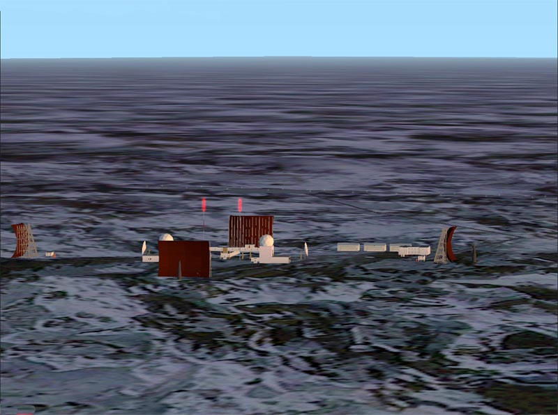 Fs2002 Scenery - The North American Dew Line This Scenery Is Meant To Capture The Essence