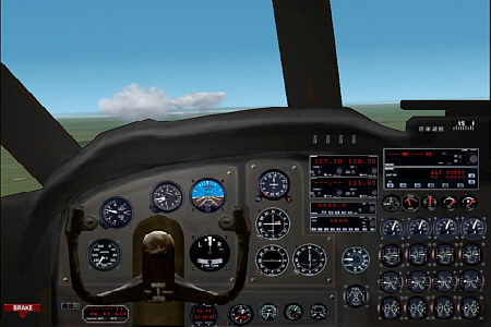Fs2002 Usaf Douglas C-124 C Globemaster Ii, Usaf, Utah Air Guard, Registration 020976 With
