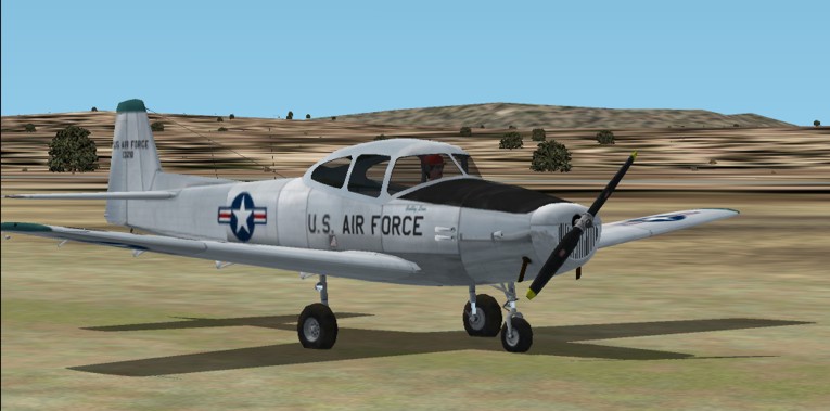 Fs2002 Pro North American L-17C Navion Military Version Of The The North American/Ryan Nav