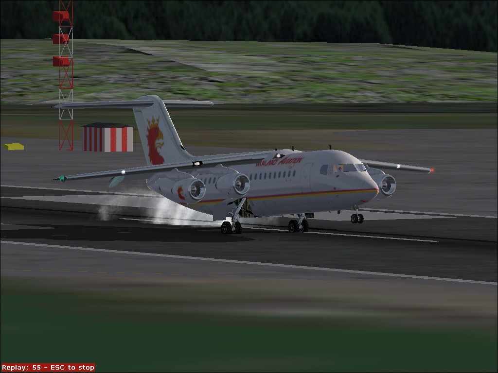 Fs2002 Malmo Aviation 146-200 X3 Repaints Of Malmo Aviations Aircrafts Se-Dra, Se-Drb And