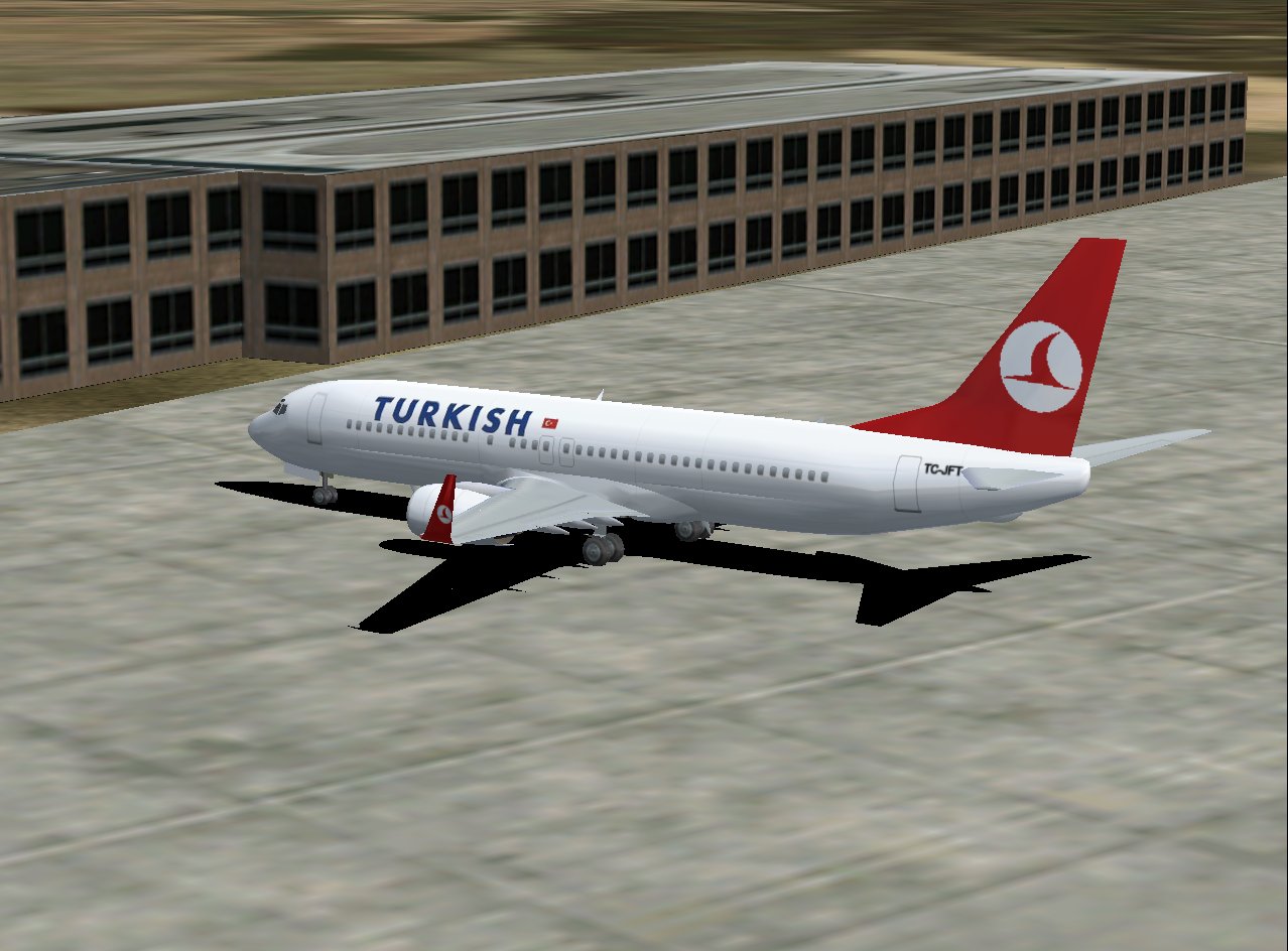 Tsutomu Urakawas Boeing 737-800 In Turkish Airlines Livery, Registration #Tc-Jfk; And With