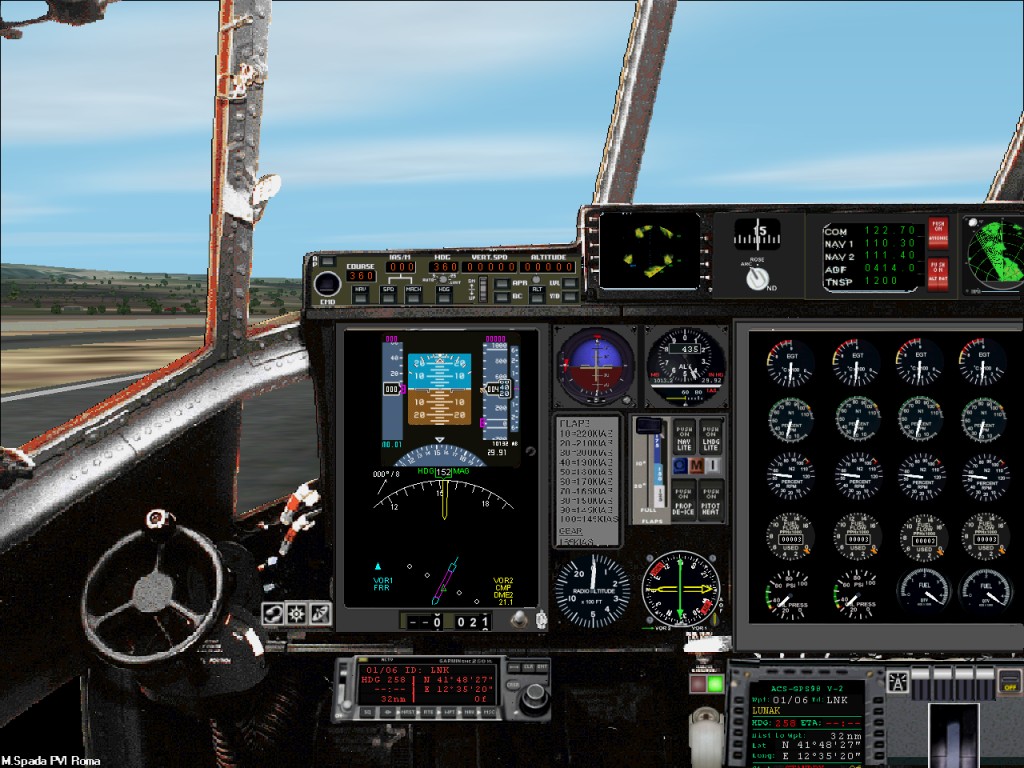 Hercules C-130 Panel For Fs2002 Pro