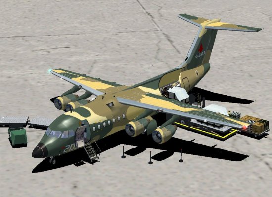 Exclusively Fs2002 Bae 146-200 Strategic Tactical Airlift (G-Bsta) Thanks For Downloading
