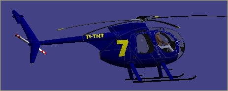 Flight Simulator 2002 Teletica Hughes 500D