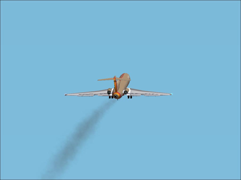 Fs2002 Southwest Airlines Boeing 727-200 Adv Aircraft Textures Repaint And Night Lighting