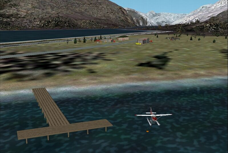 Fs2002 Scenerylarcom Island, Bc Canada Located North Of Prince Rupert And Near The Alaskan