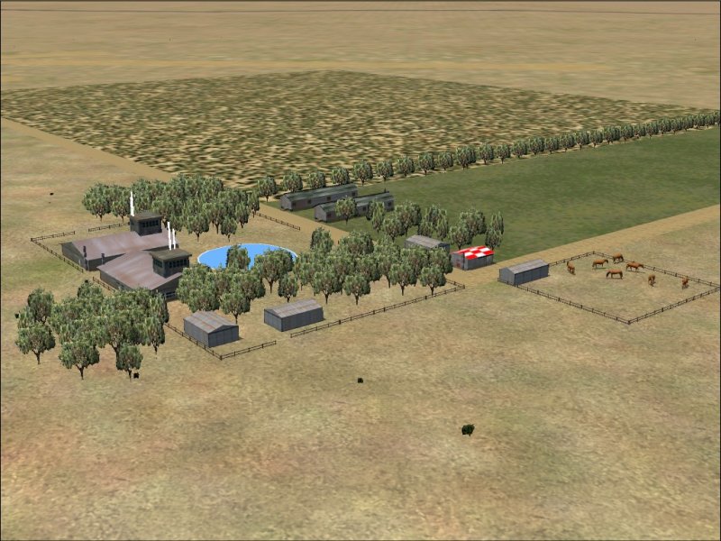 Fs2002 Scenery.the Happy Bottom Riding Club